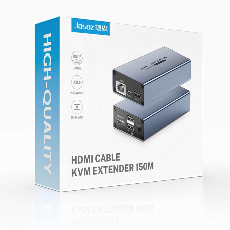 Bộ mở rộng HDMI có KVM qua mạng LAN 150m