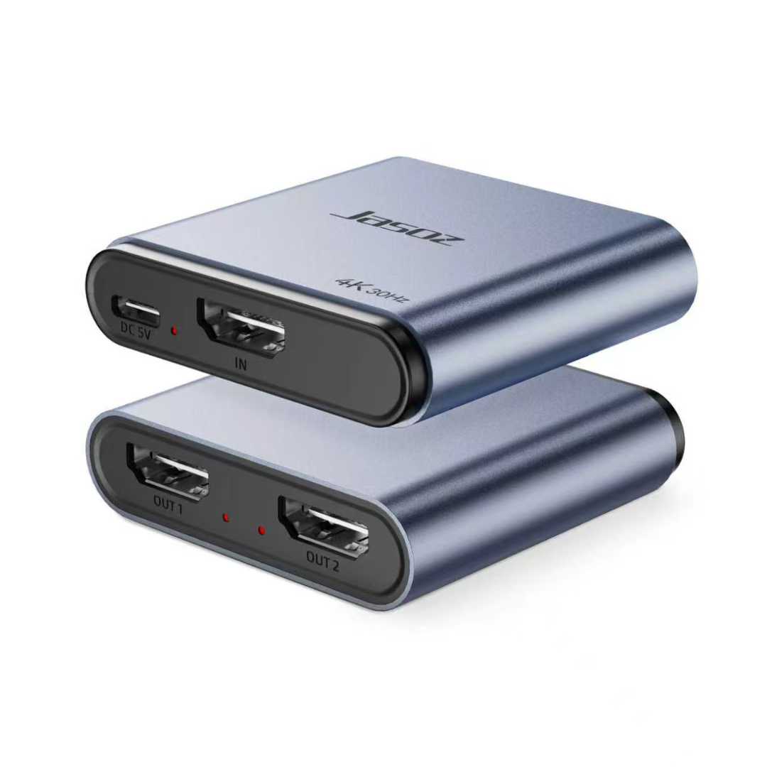 Bộ chia HDMI 1 vào 2 ra (4K/30Hz) JASOZ G150