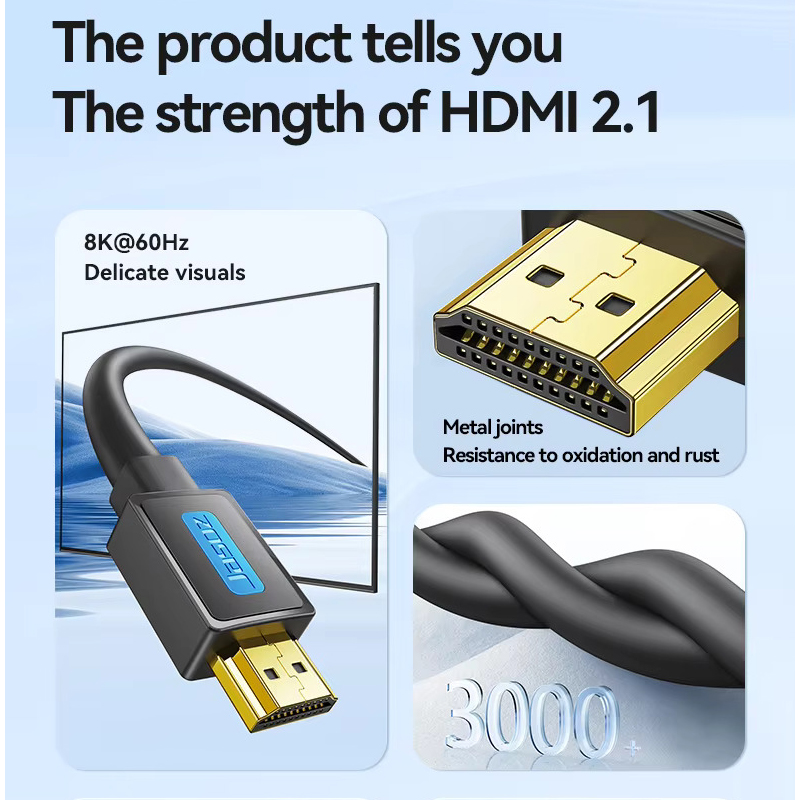 Cáp HDMI 8K 2.1ver JASOZ A136
