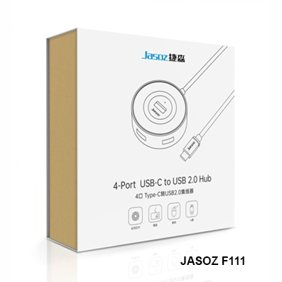 HUB USB2.0 4 cổng Type-C JASOZ F111