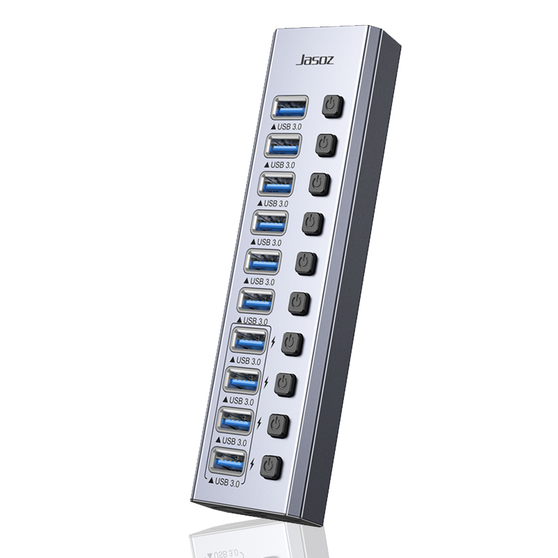 HUB USB3.0 10 cổng JASOZ F119