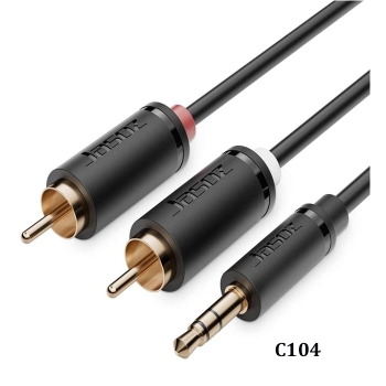 Cáp âm thanh AUX sang 2RCA JASOZ