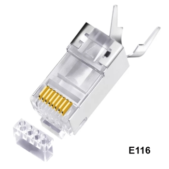 Đầu bấm mạng Cat7 JASOZ E116 có kẹp đuôi