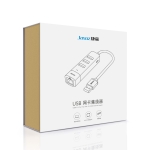 Card mạng cắm cổng USB-A + HUB 3 cổng USB2.0 JASOZ