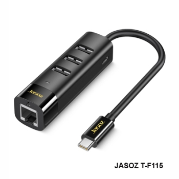 Card mạng + HUB 3 cổng USB2.0 JASOZ
