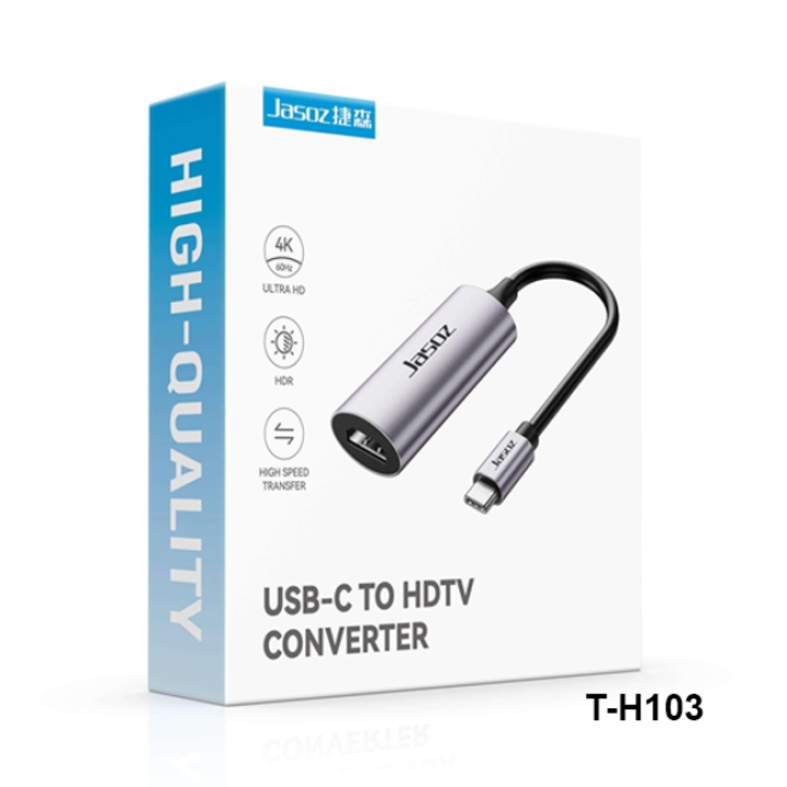 Đầu chuyển đổi tín hiệu USB Type-C sang HDMI JASOZ nhỏ mà có võ